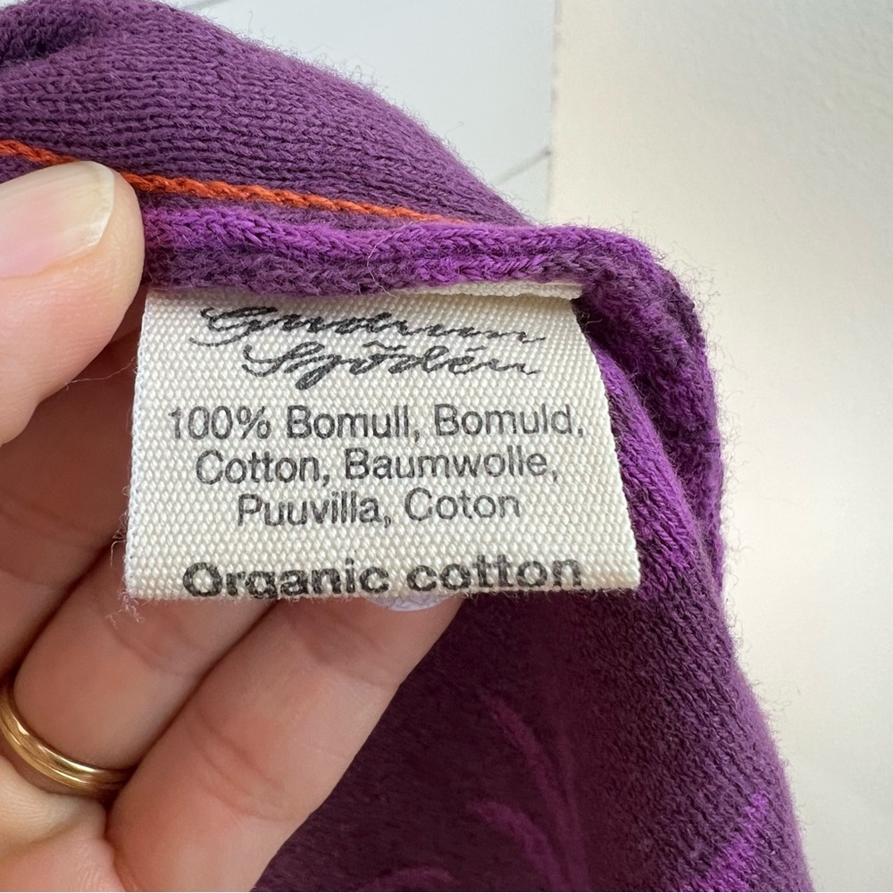 NEW GUDRUN SJODEN Medium Kulla Knit Sweater Organic Cotton Tunic Dress - Picture 6 of 9